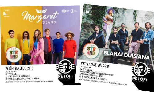 Blahalouisiana és Margaret Island a Petőfi Zenei Díj jelöltjei között! | Gold Record