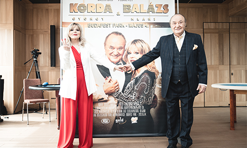 Egyedülálló műsorral debütál Korda György és Balázs Klári a Budapest Parkban | Gold Record