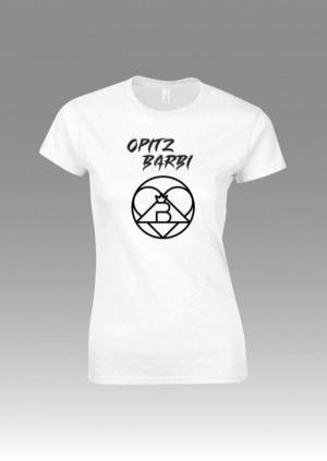 Opitz Barbi - Logós női póló - Gold Record