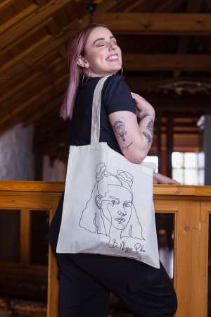 B. Nagy Réka - Sziluettes vászontáska