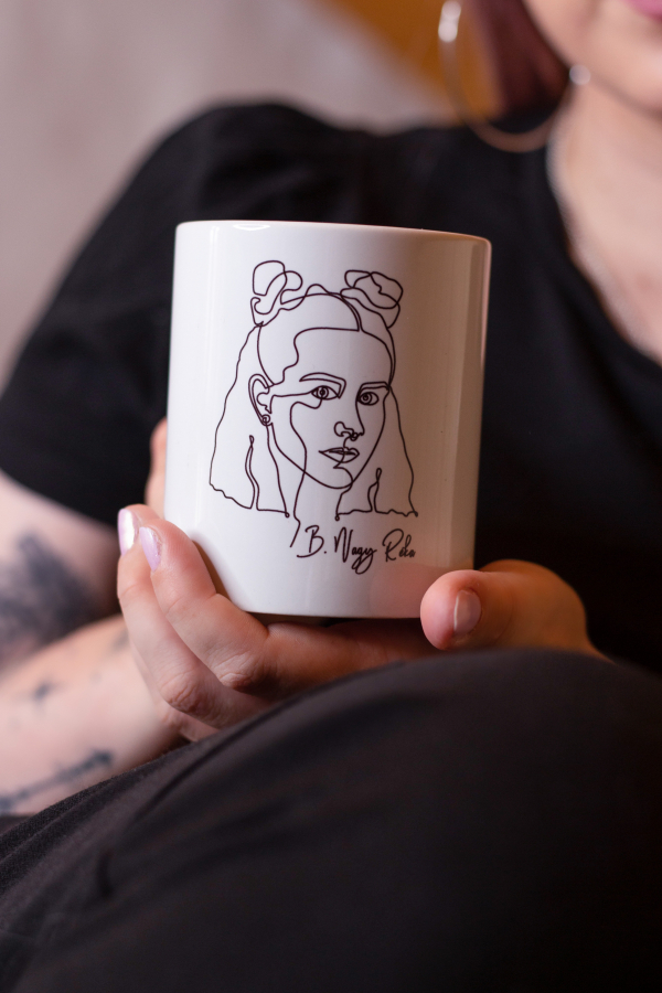 B. Nagy Réka - Sziluettes bögre