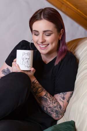 B. Nagy Réka - Sziluettes bögre