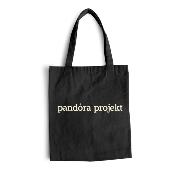 PANDORA PROJEKT - TOTE Bag- Unisex Vászontáska Nagy logó
