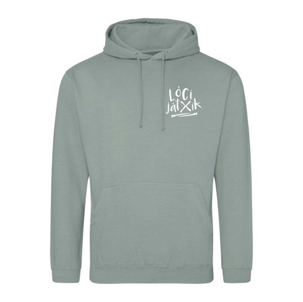 Lóci Játszik - Unisex Hoodie fehér I0X
