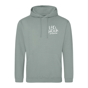 Lóci Játszik - Unisex Hoodie fehér I0X