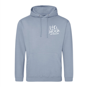 Lóci Játszik - Unisex Hoodie fehér I0X