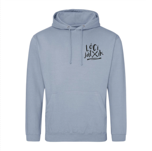 Lóci Játszik -  Unisex Hoodie fekete I0X
