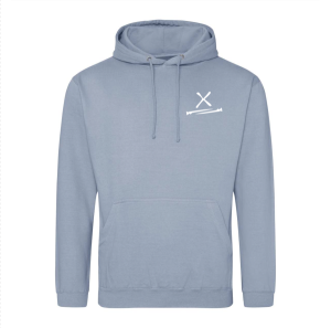 Lóci Játszik - Unisex Hoodie fehér X logo