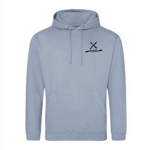 Lóci Játszik - Unisex Hoodie fekete X logo