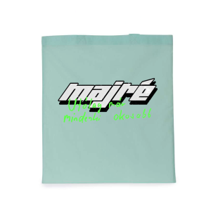 MAJRÉ - TOTE Bag Fehér majré Neon Zöld Dalszöveg