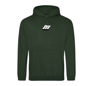 MAJRÉ - Hoodie - Fehér M logo elől - Fehér Majré logó hátul