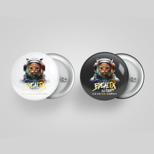 ByeAlex és a Slepp - KIKO Dátumos Kitűző 2 db-os