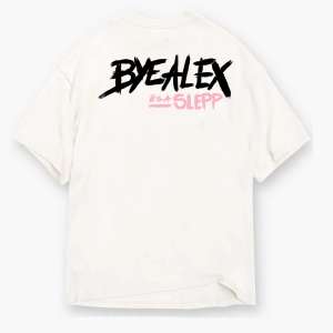 BYEALEX ÉS A SLEPP - UNISEX FEHÉR BAND PÓLÓ