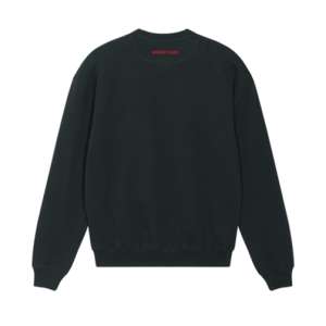 MARGARET ISLAND - FEKETE KEREK NYAKÚ UNISEX PULÓVER - Minden levegővétellel…