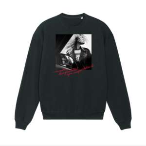 MARGARET ISLAND - FEKETE KEREK NYAKÚ UNISEX PULÓVER - Minden levegővétellel…