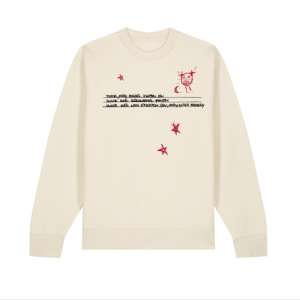 MARGARET ISLAND - NATÚR KEREK NYAKÚ UNISEX PULÓVER - Szomorkodó