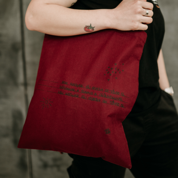 MARGARET ISLAND - WINE TOTE BAG - Nem megyek én sehova - Gold Record