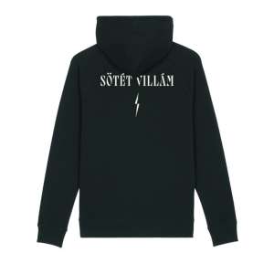 Sötét Villám - Fekete Unisex Pulóver