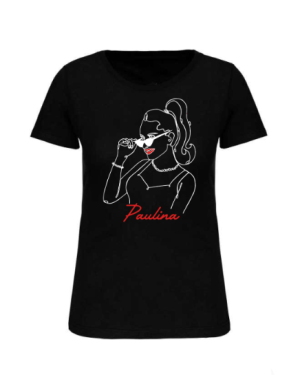 Paulina - Rajzos női póló