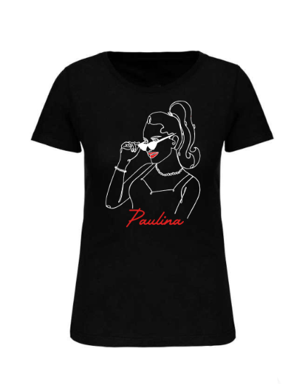 Paulina - Rajzos női póló