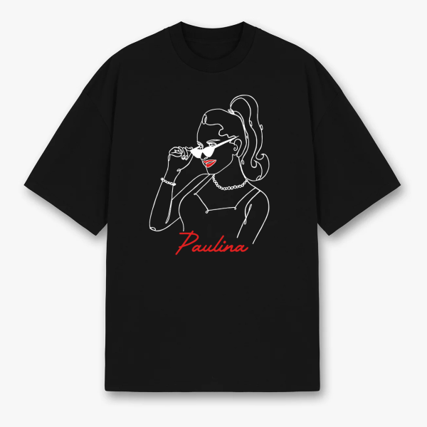 Paulina - Unisex Rajzos Póló