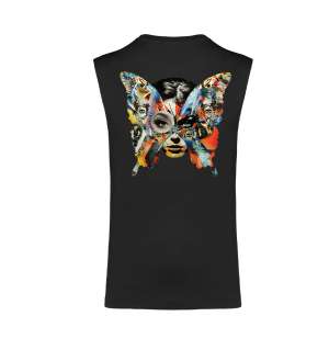 Unisex Pillangók Ujjatlan Póló