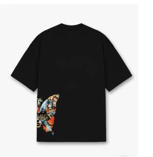 Unisex póló - Pillangó design oldalán