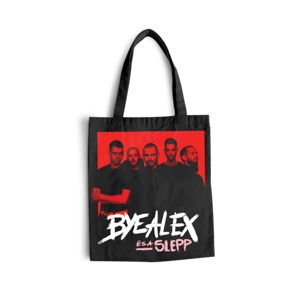 ByeAlex és a Slepp - RedBlack TOTE BAG