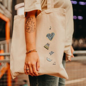 Margaret Island 10 tote bag #1 - Gold Record